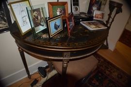 HAND PAINTED DEMILUNE