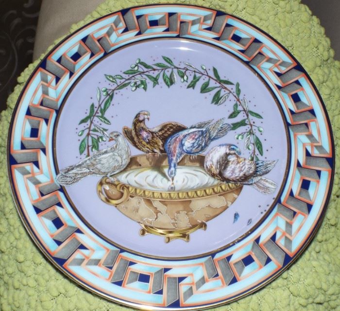 VERSACE "A WORLD OF PEACE" PORCELAIN PLATE BY ROSENTHAL