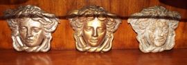 VERSACE MEDUSA HEAD PLAQUES