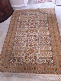 One of several Persian rugs