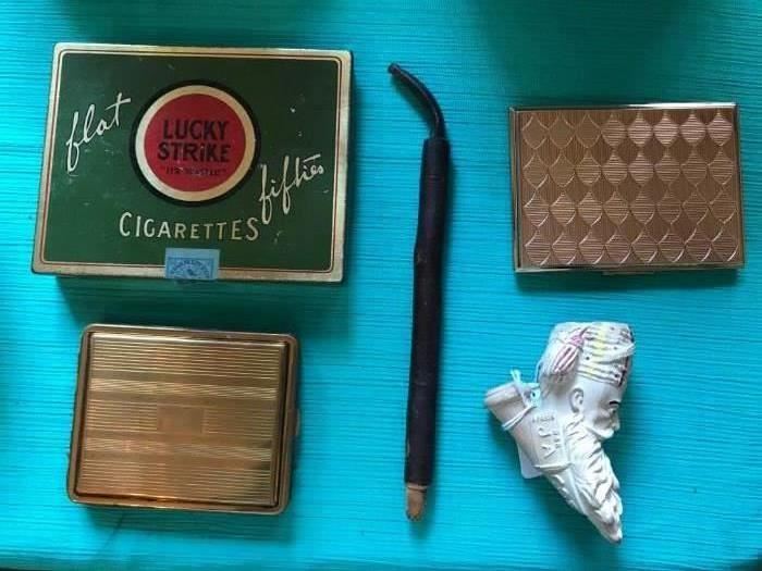 Cigarette Cases, Pipe