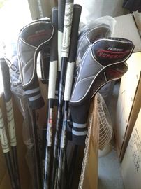 Golf Clubs & Head Socks