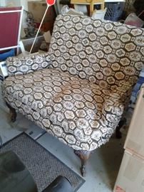 May West Actress Antique Love Seat