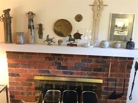 Beautiful ceramic art pieces throughout the home