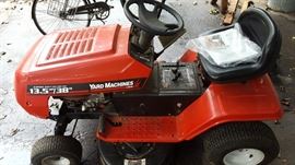 MTD 13.5 HP 38” riding lawn mower w/ aerator attachment