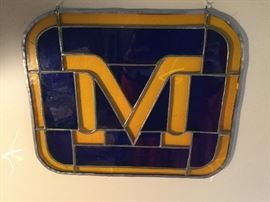 Stained glass U of M 