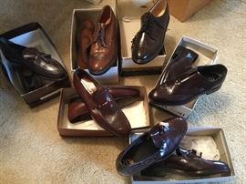 Men’s leather shoes SZ 9