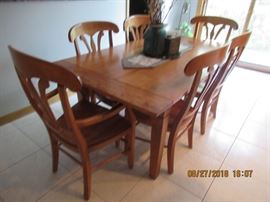 Nichols and Stone Table and chairs
