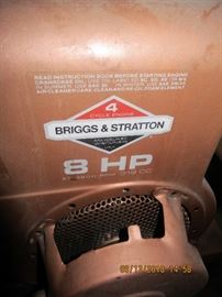 True Vac,  now an easy way to get all those leaves up  TRAC VAC MODEL 880 with a 8HP&nbsp;Briggs and Stratton engine rake your leaves with ease, &nbsp;# 9188  