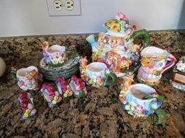 sweet bunny tea set