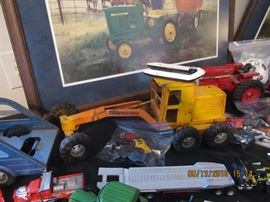 vintage toys, trucks for big boys and girls, great nostalgia