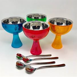 Alessi ice cream bowls with spoons https://ctbids.com/#!/description/share/45945