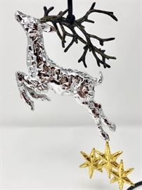 Michael Aram Reindeer Ornament in Box https://ctbids.com/#!/description/share/46005