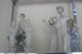 Selection of Lladros.