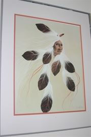 Signed and numbered lithograph.