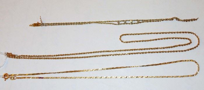 14KT GOLD CHAINS