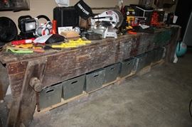 Antique Work Bench