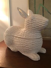 Very cool vintage rabbit. 