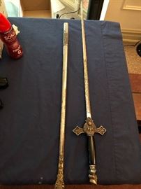 Come to our sale and I'll knight you. 