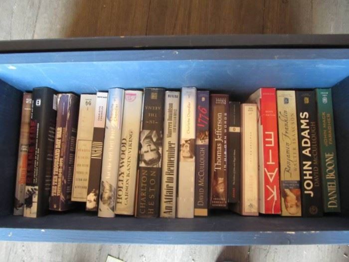 LARGE BOX FULL OF BOOKS A MUST OWN