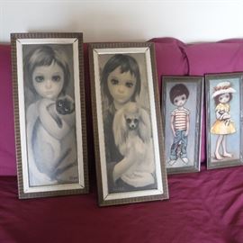 Vintage "Big Eye" Prints http://www.ctonlineauctions.com/detail.asp?id=758226