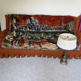 Velour Wall hanging & Lamp http://www.ctonlineauctions.com/detail.asp?id=758227