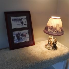 Robert Duncan Cattle Print and Lamp http://www.ctonlineauctions.com/detail.asp?id=758236