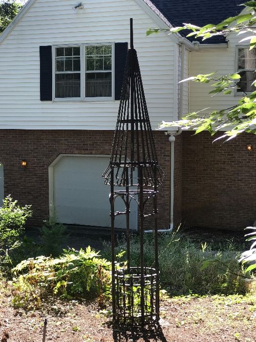Victorian Wrought Iron Well Cap