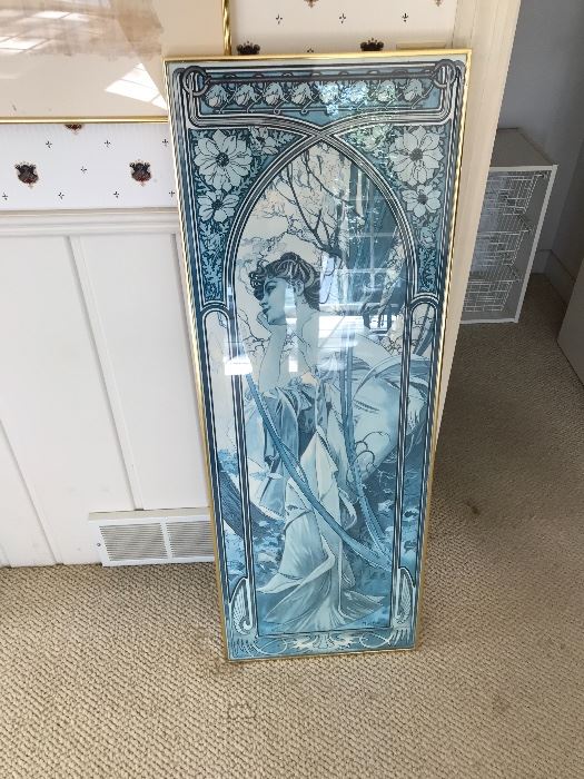 Framed Alfonso Mucha Poster