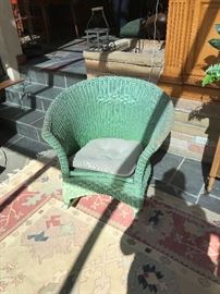 Antique Whicker Chair
