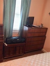 Dresser on right and monitor not for sale