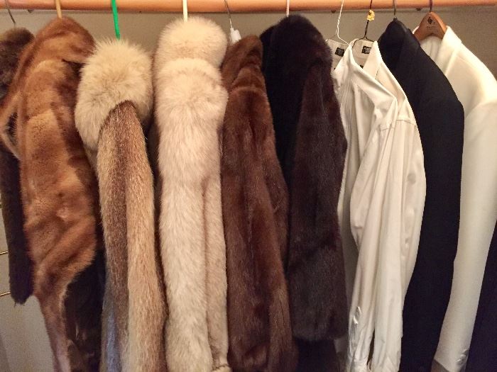 Women's fur coats