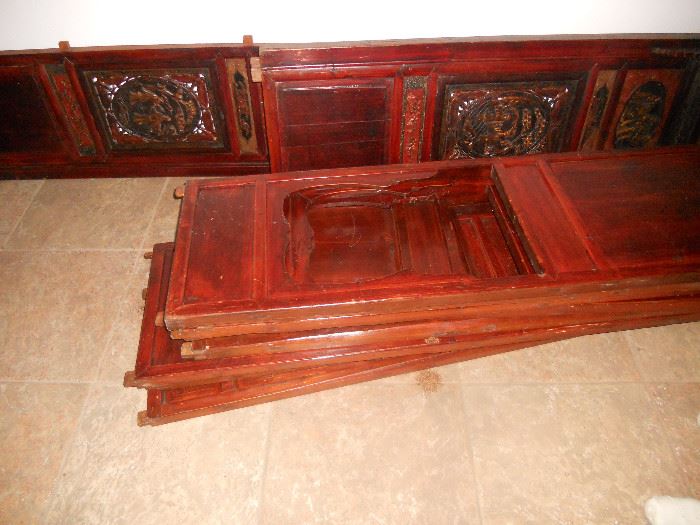 Sides for oriental Wedding Bed