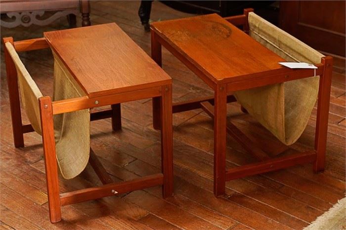 98MZ Pair of Modern Side Tables