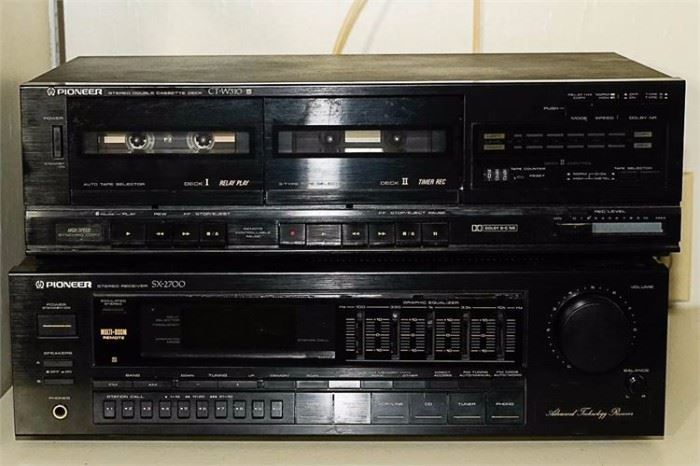 130MZ Pioneer Stereo Receiver Cassette Deck