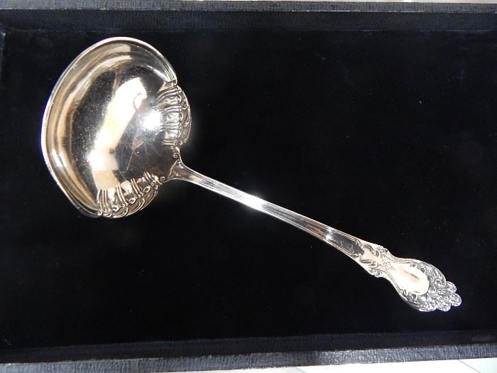 Sterling silver ladle 