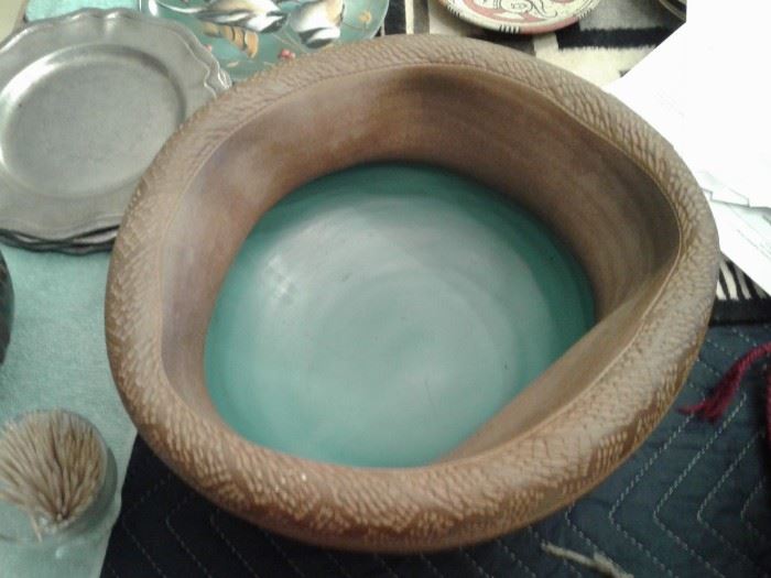 hand tossed art pottery
