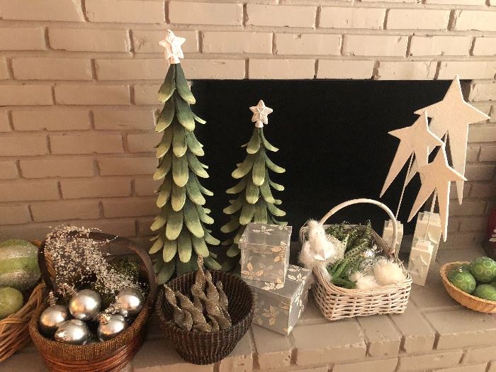 Holiday trees, stars, ornaments and more!