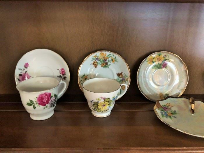 Tea Cups and Saucers