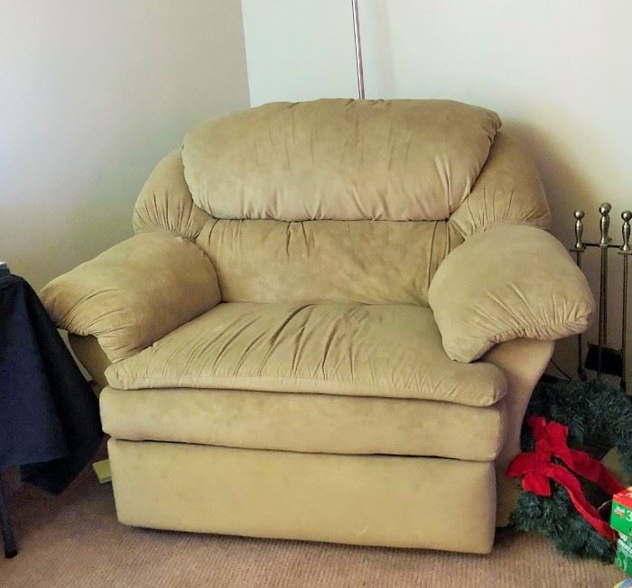 Recliner Chair-Matching Couch not shown