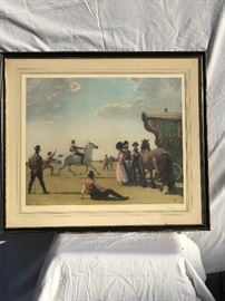 Sir Alfred Munnings Print framed