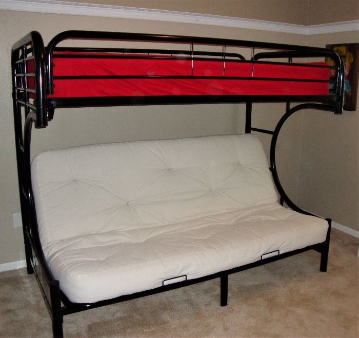GREAT FUTON WITH TWIN BED OVERHEAD
