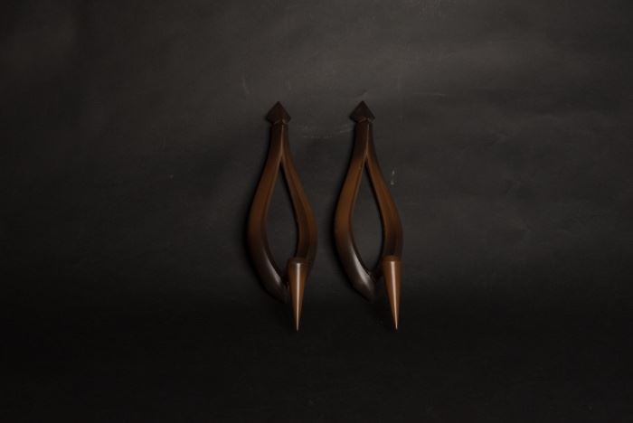 Pair Of Wall Candle Holders