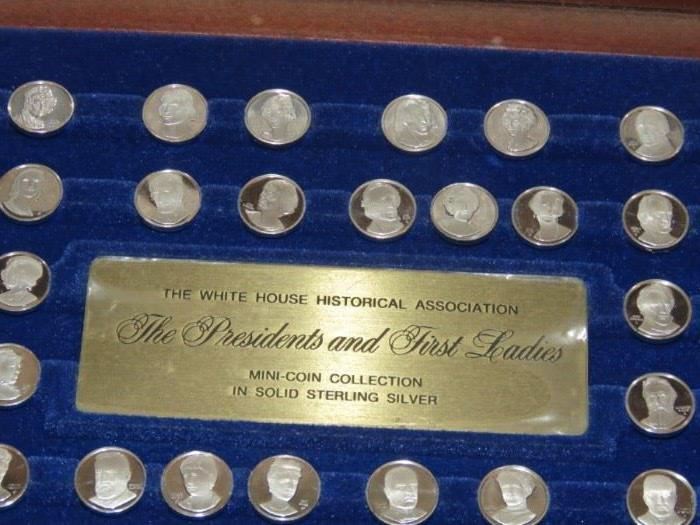 Franklin Mint Sterling silver set
