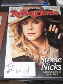Stevie Nicks Auutograph