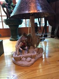 cowboys lamp