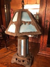 Antique Slag Lamp