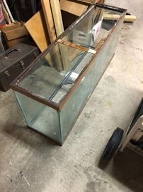 fishtank goes with base in kitchen