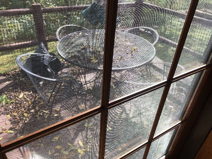 Wrought Iron Patio Set