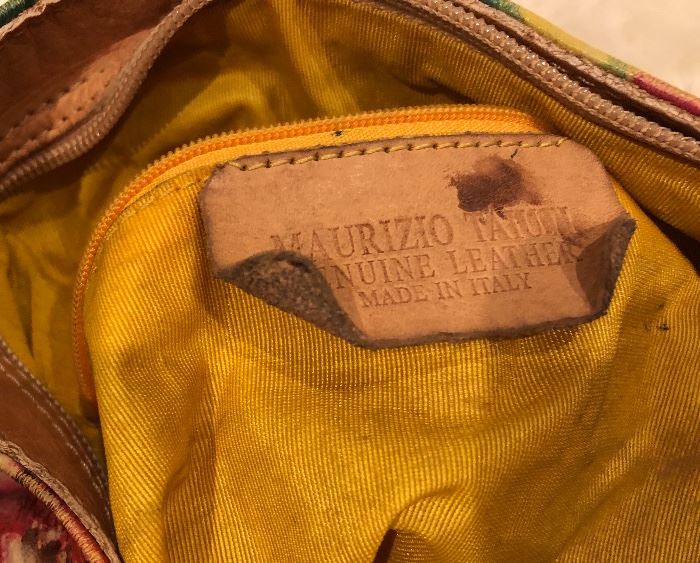 MAURIZIO Italisn Leather Bag
